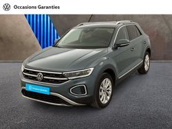 Bleu pétrole métallisée Utilisé 2022 VW T-Roc Style SUV | 24 900 € (Prix juste)