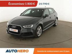Gris Utilisé 2019 Audi A3 Sport Berline | 19 990 € (Prix juste)