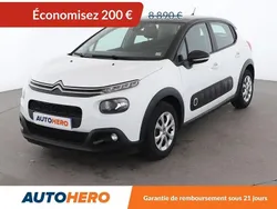 Blanc Utilisé 2018 Citroën C3 Feel Citadine | 8 690 € (Bon prix)