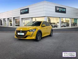 Jaune Utilisé 2021 Peugeot e-208 Allure Citadine | 13 990 € (Prix juste)