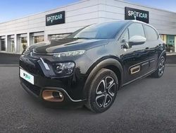 Noir Utilisé 2023 Citroën C3 PureTech Citadine | 12 690 € (Prix juste)