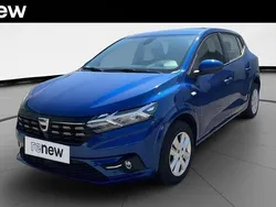 Bleu Utilisé 2022 Dacia Sandero Comfort Citadine | 14 490 € (Prix juste)