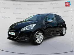 Noir Utilisé 2018 Peugeot 208 Style Citadine | 7 999 € (Prix juste)