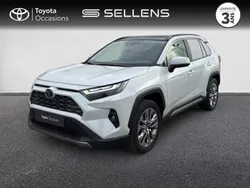 Blanc Utilisé 2024 Toyota RAV4 Hybrid Lounge SUV | 40 880 € (Prix juste)