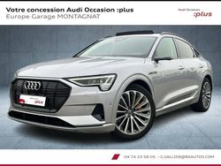 Argent fleuret métallisé Utilisé 2020 Audi e-tron Sportback Advanced SUV | 37 900 € (Prix assez cher)