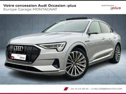 Argent fleuret métallisé Utilisé 2020 Audi e-tron Sportback Advanced SUV | 41 900 €