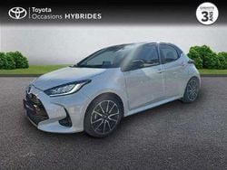 Biton blanc lunaire / toit noir Utilisé 2023 Toyota Yaris Hybrid Sport Berline | 23 990 € (Prix cher)