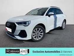 Blanc glacier métallisé Utilisé 2024 Audi Q3 S-Line SUV | 42 490 € (Prix juste)