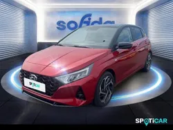 Rouge Utilisé 2021 Hyundai i20 Berline | 15 990 € (Prix juste)