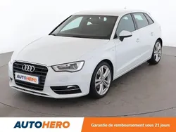 Blanc Utilisé 2015 Audi A3 Sportback S-Line Berline | 16 690 € (Prix assez cher)