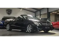 Noir Utilisé 2011 Mercedes E200 AMG line Cabriolet | 15 990 €