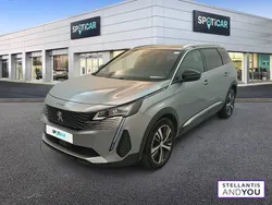 Gris Utilisé 2021 Peugeot 5008 GT Monospace | 28 189 € (Prix juste)