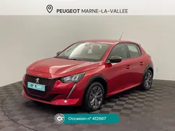 Rouge Utilisé 2022 Peugeot e-208 Active Citadine | 17 390 € (Prix juste)