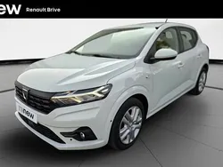 Blanc Utilisé 2021 Dacia Sandero Comfort Citadine | 11 490 € (Bon prix)