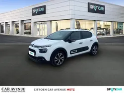 Blanc banquise (o) Utilisé 2022 Citroën C3 PureTech Citadine | 12 490 € (Bon prix)
