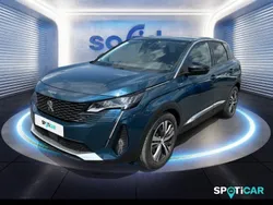 Bleu Utilisé 2021 Peugeot 3008 Allure SUV | 23 990 € (Prix juste)