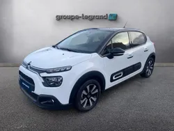 Noir Utilisé 2023 Citroën C3 PureTech Citadine | 15 490 € (Prix assez cher)
