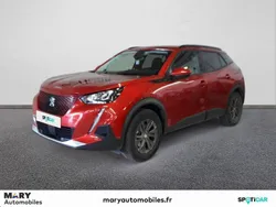 Rouge Utilisé 2021 Peugeot e-2008 Style SUV | 16 500 € (Prix juste)