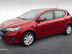 Rouge Utilisé 2023 Dacia Sandero Expression Citadine | 14 190 € (Prix juste)
