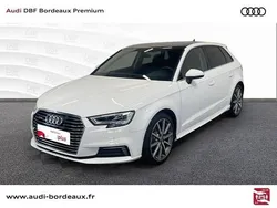 Blanc ibis Utilisé 2020 Audi A3 Sportback e-tron Design Berline | 24 990 € (Bon prix)