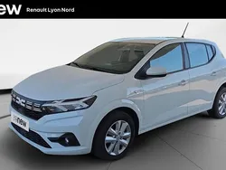 Blanc Utilisé 2024 Dacia Sandero Expression Citadine | 13 980 € (Bon prix)