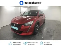 Blanc banquise (o) Utilisé 2021 Peugeot e-208 Active Citadine | 15 299 € (Bon prix)