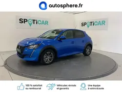 Bleu vertigo (v) Utilisé 2021 Peugeot e-208 Style Citadine | 14 999 € (Bon prix)