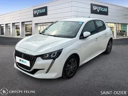 Blanc Utilisé 2021 Peugeot 208 Business-Line Citadine | 13 490 € (Prix assez cher)