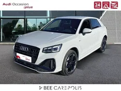 Blanc glacier métallisé Utilisé 2024 Audi Q2 S-Line SUV | 35 690 € (Prix assez cher)