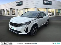 Blanc nacré (s) Utilisé 2021 Peugeot 3008 GT-line | 20 890 € (Prix juste)