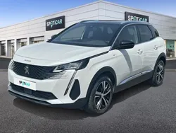 Noir Utilisé 2022 Peugeot 3008 GT | 23 990 € (Prix juste)