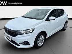 Blanc Utilisé 2022 Dacia Sandero Comfort Citadine | 13 190 € (Prix juste)