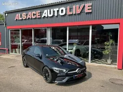 Noir Utilisé 2020 Mercedes CLA200 AMG line Berline | 29 990 € (Prix juste)