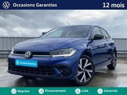 Bleu récif métallisé toit noir Occasion 2023 VW Polo R-line Berline | 24 890 € (Prix cher)