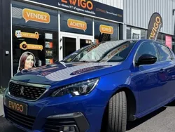 Bleu Utilisé 2019 Peugeot 308 GT-line Berline | 10 990 € (Bon prix)