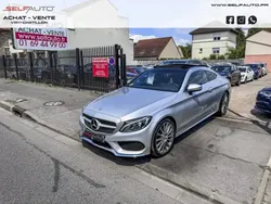 Gris Utilisé 2016 Mercedes C220 Sportline Coupé | 18 900 € (Prix juste)