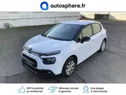 Blanc banquise (o) Utilisé 2021 Citroën C3 Business Class Citadine | 11 999 € (Prix juste)