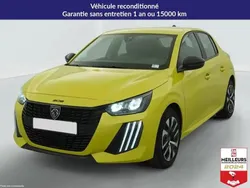 Jaune Utilisé 2024 Peugeot 208 Active Citadine | 16 774 € (Prix juste)