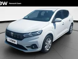 Blanc Utilisé 2022 Dacia Sandero Comfort Citadine | 14 590 € (Prix juste)