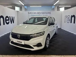 Blanc Utilisé 2022 Dacia Sandero Essentiel Citadine | 9 990 € (Bon prix)