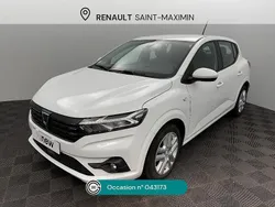 Blanc Utilisé 2021 Dacia Sandero Comfort Citadine | 10 990 €
