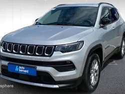 Blanc Utilisé 2021 Jeep Compass Limited SUV | 22 979 € (Prix juste)