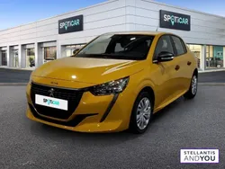 Jaune Utilisé 2020 Peugeot 208 S Citadine | 10 280 € (Bon prix)