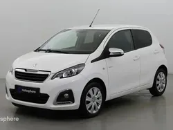 Blanc Utilisé 2021 Peugeot 108 Style Citadine | 9 999 € (Prix juste)