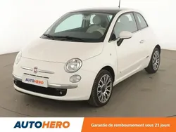 Blanc Utilisé 2015 Fiat 500 Lounge Citadine | 8 690 € (Super prix)
