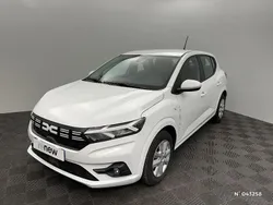 Blanc Utilisé 2023 Dacia Sandero Expression Citadine | 15 490 € (Prix juste)
