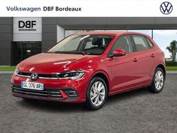 Rouge Utilisé 2022 VW Polo Style Berline | 19 990 € (Prix juste)