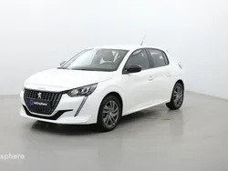 Blanc banquise (o) Utilisé 2021 Peugeot 208 Active Citadine | 8 999 € (Prix juste)