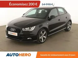 Noir Utilisé 2017 Audi A1 Sportback Citadine | 14 490 € (Prix juste)