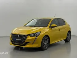 Jaune Utilisé 2021 Peugeot 208 Business-Line Citadine | 11 999 € (Prix juste)